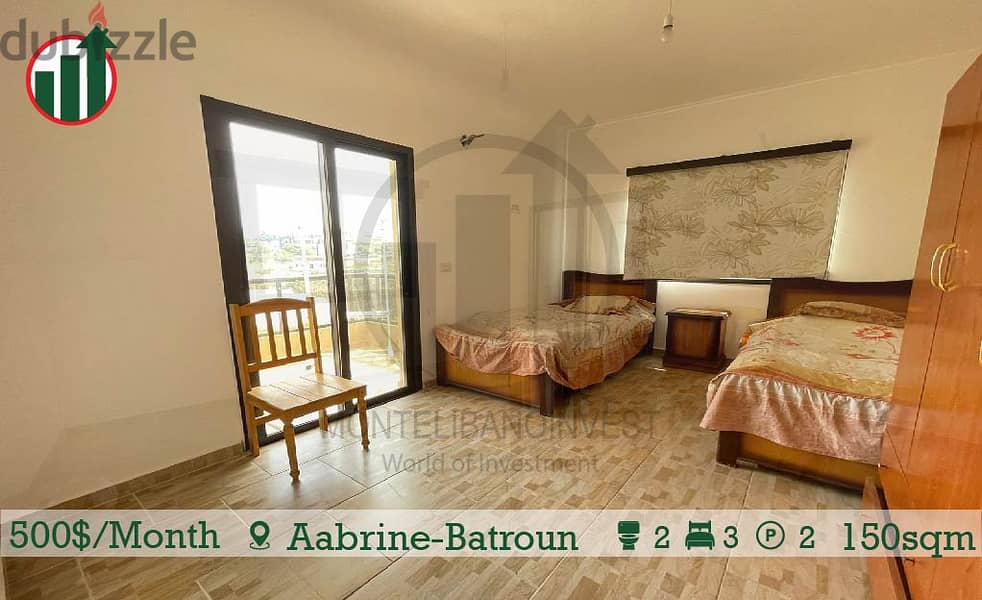 Fully Furnished Apartment for Rent in Aabrine-Batroun!!!! 6