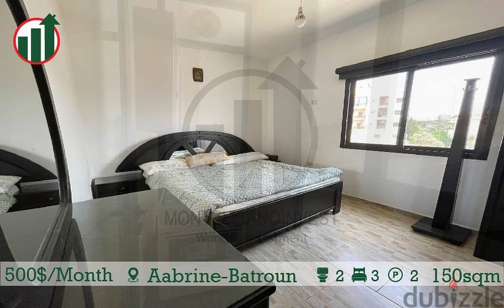 Fully Furnished Apartment for Rent in Aabrine-Batroun!!!! 7