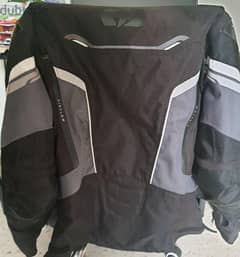 Bajaj Pulsar 200/ Acerbis Helmet/ Oxford Jacket