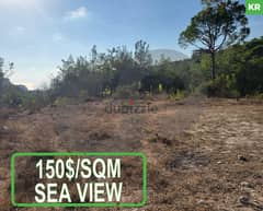 Sea view, Zero slope, Aley, bchamoun/ بشامون REF#KR112000 0