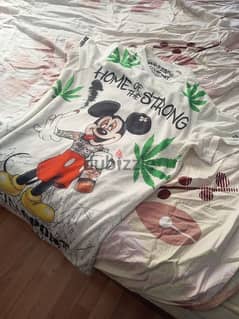 Philipp plein medium weed shirt 0