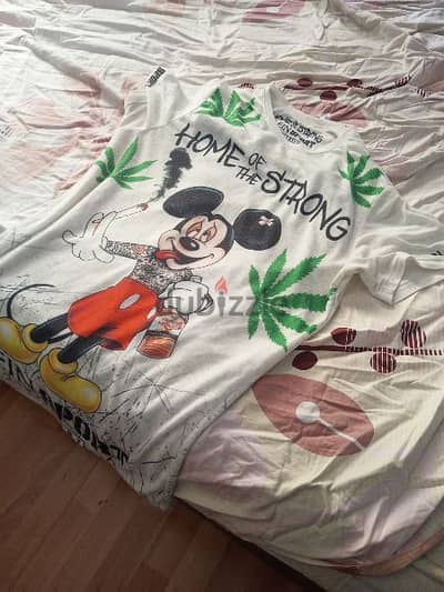 Philipp plein medium weed shirt