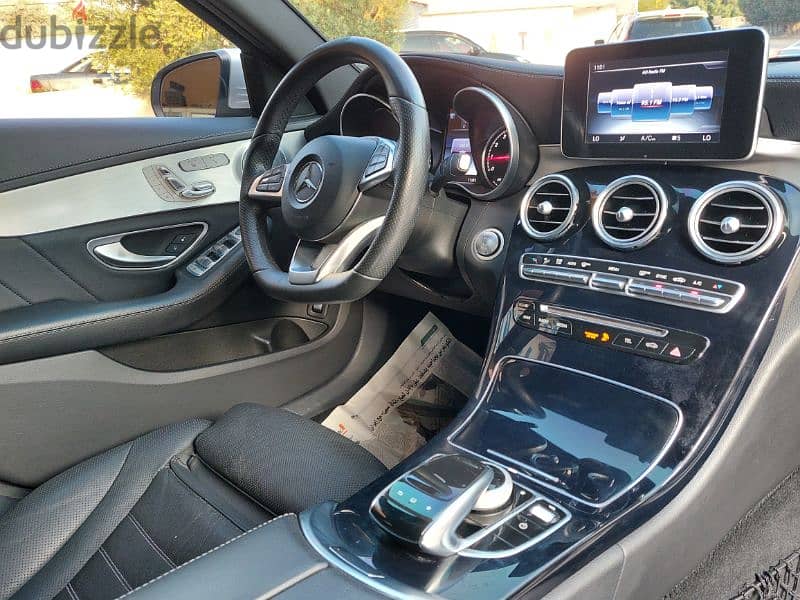 C300 2016 look amg ajnabye super clean 70 000 mi 17