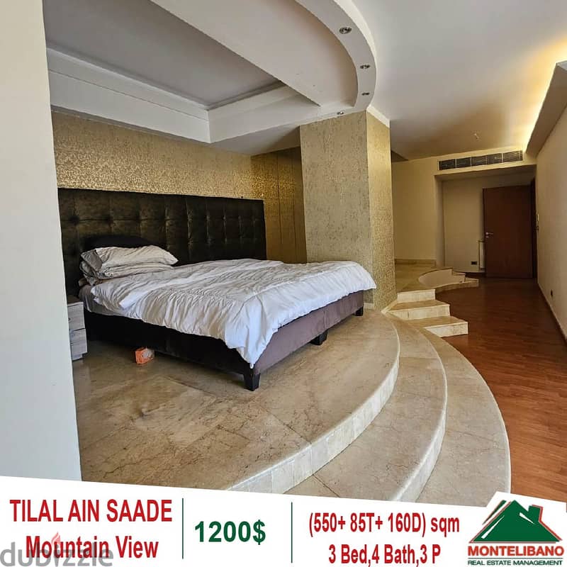 1200$!! Mountain View Villa for rent located in Tilal Ain Saadeh 3