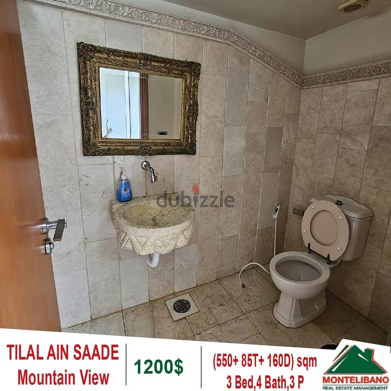 1200$!! Mountain View Villa for rent located in Tilal Ain Saadeh 6