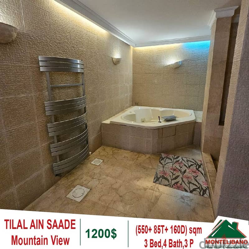 1200$!! Mountain View Villa for rent located in Tilal Ain Saadeh 7