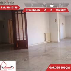 Apartment with Garden in kfarhbab شقة مع حديقة في كفرحباب