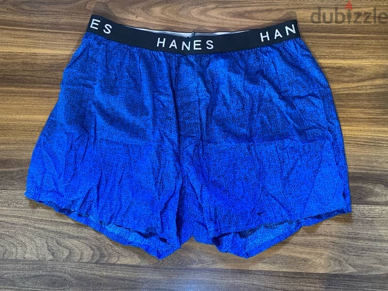 HANES Woven Boxers Set. (XL) 1