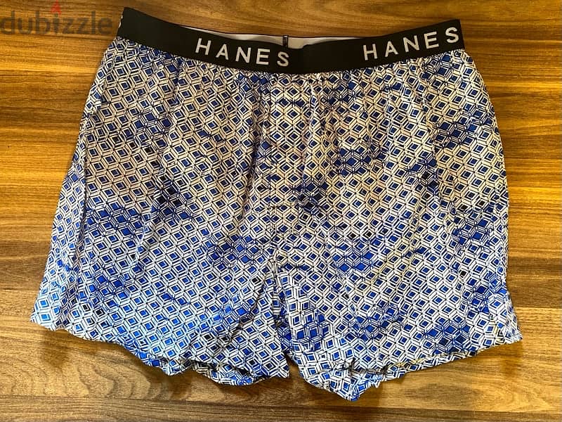 HANES Woven Boxers Set. (XL) 2