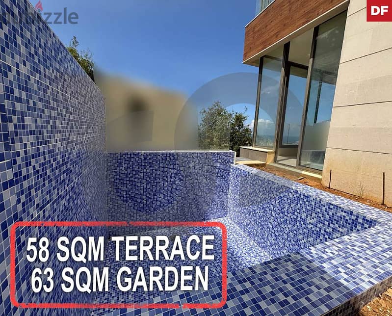 TERRACE, POOL,GARDEN, METN, NACCACHE/نقاش REF#DF112389 0