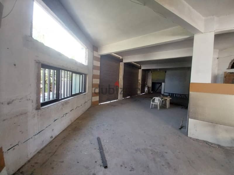 450 Sqm | 1st Degree Industrial Depot For Rent In Mkalles 1