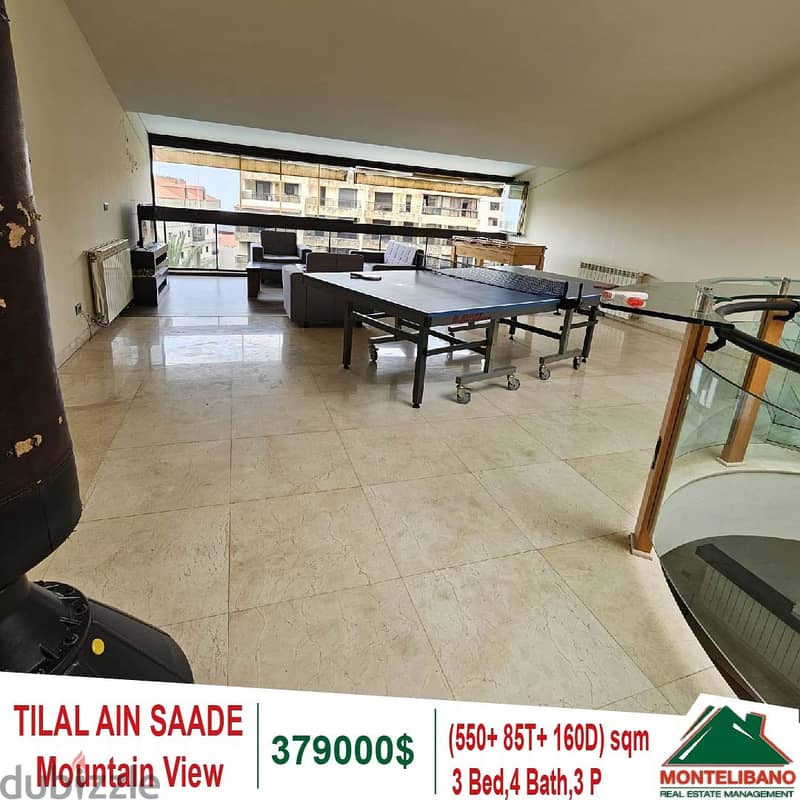 379000$!!! Mountain View Villa for sale located in Tilal Ain Saade 2