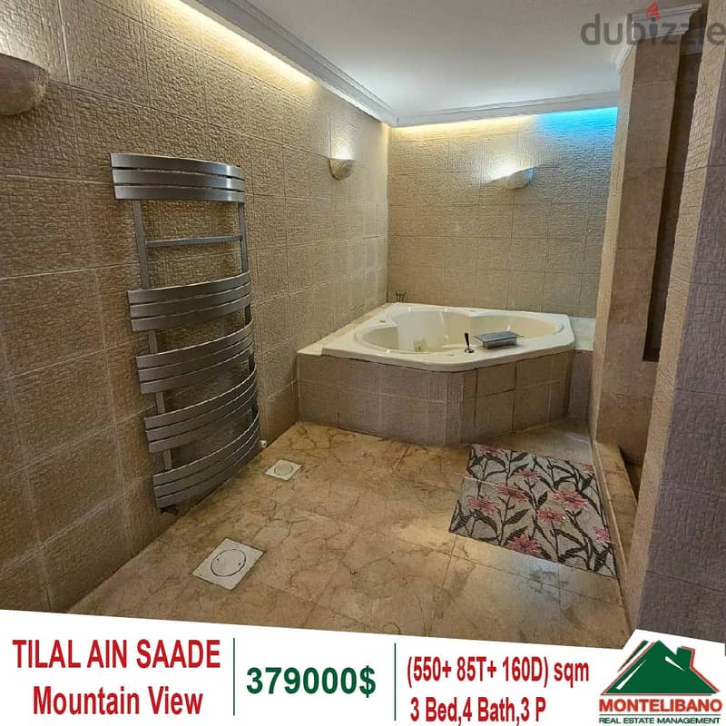 379000$!!! Mountain View Villa for sale located in Tilal Ain Saade 5