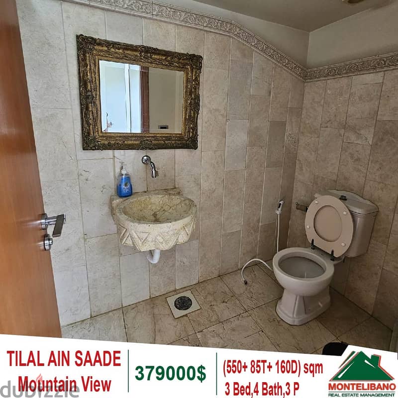 379000$!!! Mountain View Villa for sale located in Tilal Ain Saade 7