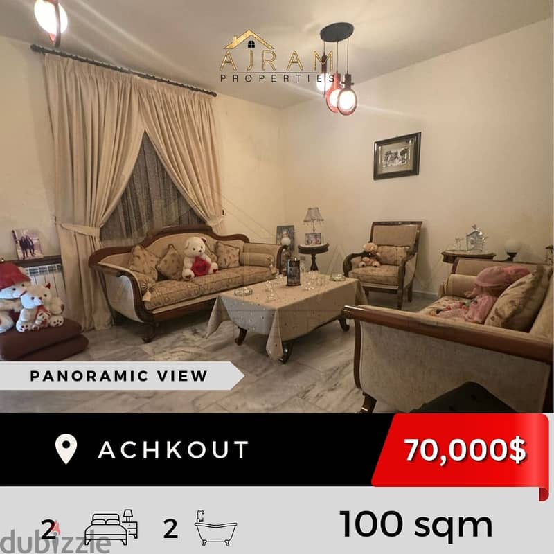 Achkout | 100sqm | Panoramic View 1