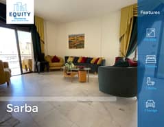 120 SQM Furnished Apartment In Sarba شقة مفروشة في صربا #RK91777