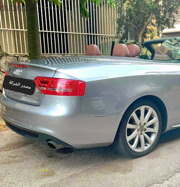 2010 Audi A5 S Line cabriolet مصدر الشركة لبنان 0