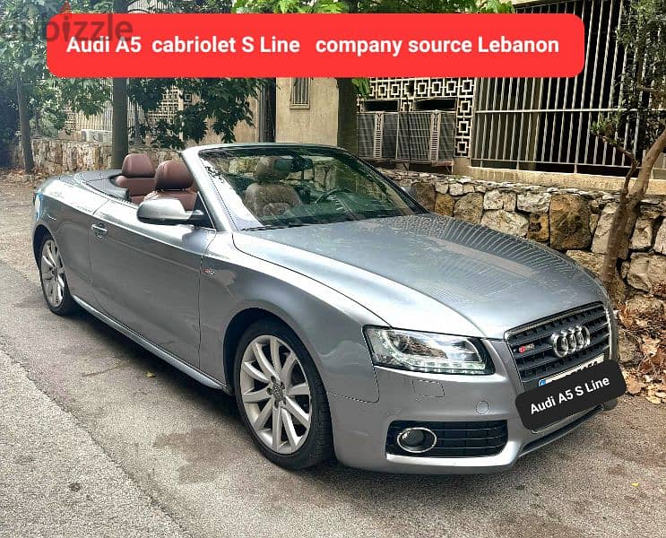 2010 Audi A5 S Line cabriolet مصدر الشركة لبنان 4