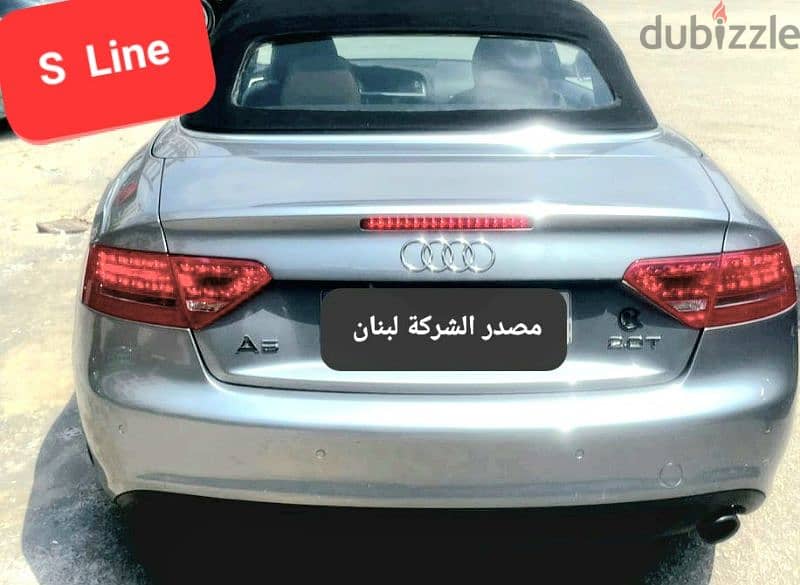 2010 Audi A5 S Line cabriolet مصدر الشركة لبنان 13