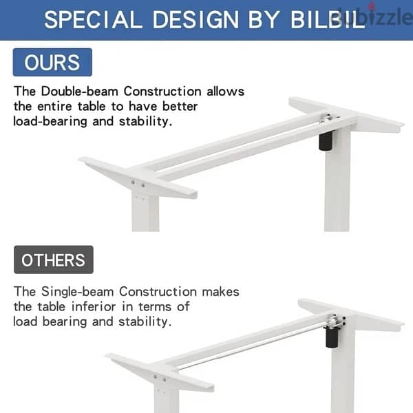 Adjustable Standing Desk طاولة مكتب 6