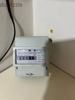 عداد كهربا مستعمل فترة قصيرة Energy meter