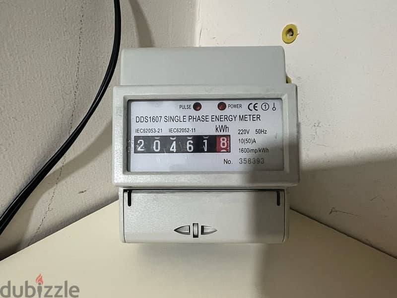 عداد كهربا مستعمل فترة قصيرة Energy meter 2