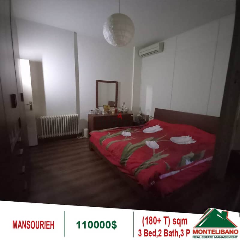 110000$!! Apartment for sale located in Mansourieh 3