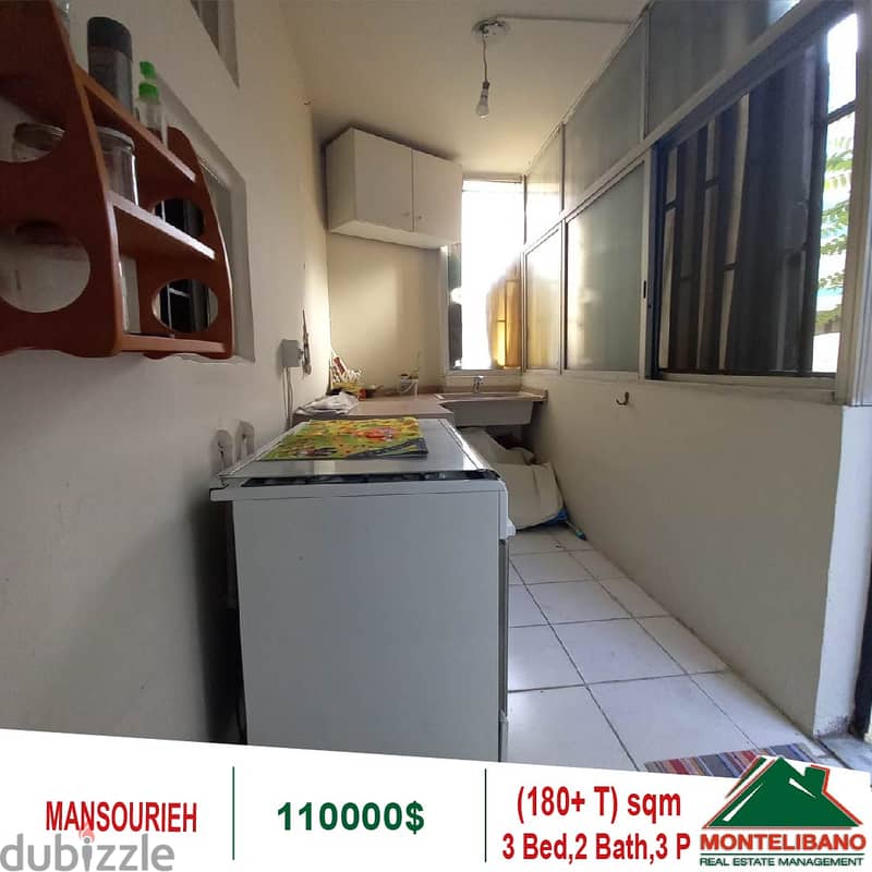 110000$!! Apartment for sale located in Mansourieh 5