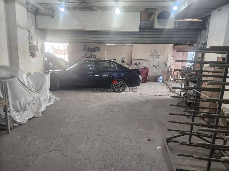 Shop industrial for rent in dekwaneh محل صناعي للايجار في دكوانة 5