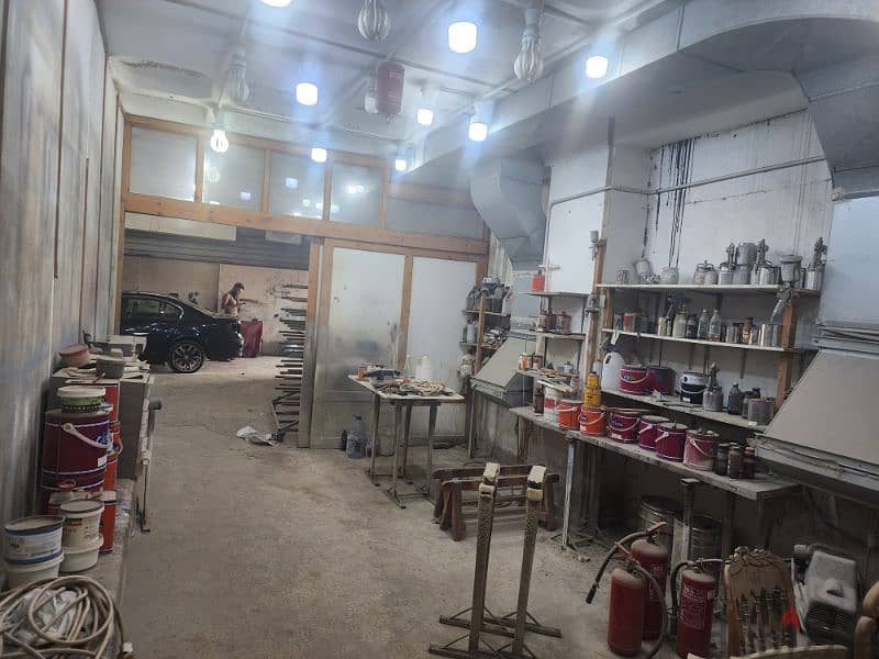 Shop industrial for rent in dekwaneh محل صناعي للايجار في دكوانة 6