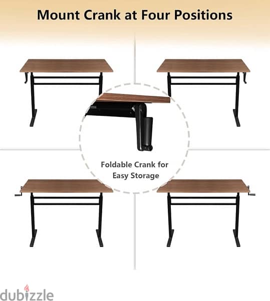 Adjustable Standing Desk طاولة مكتب 3