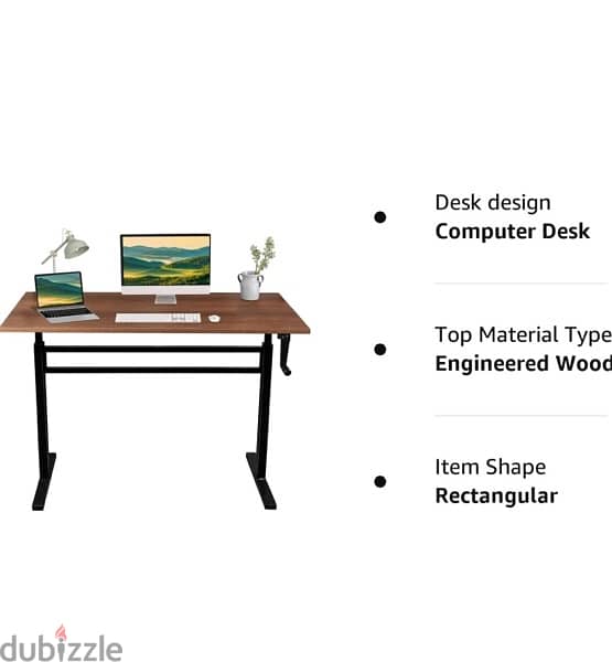 Adjustable Standing Desk طاولة مكتب 6