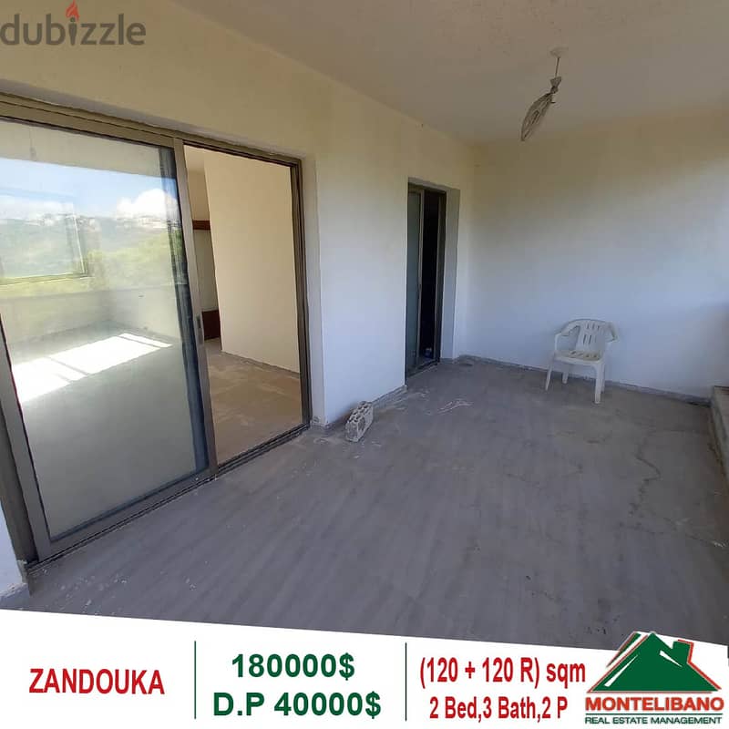 180000$!! Mountain View Duplex for sale located in Zandouka 3