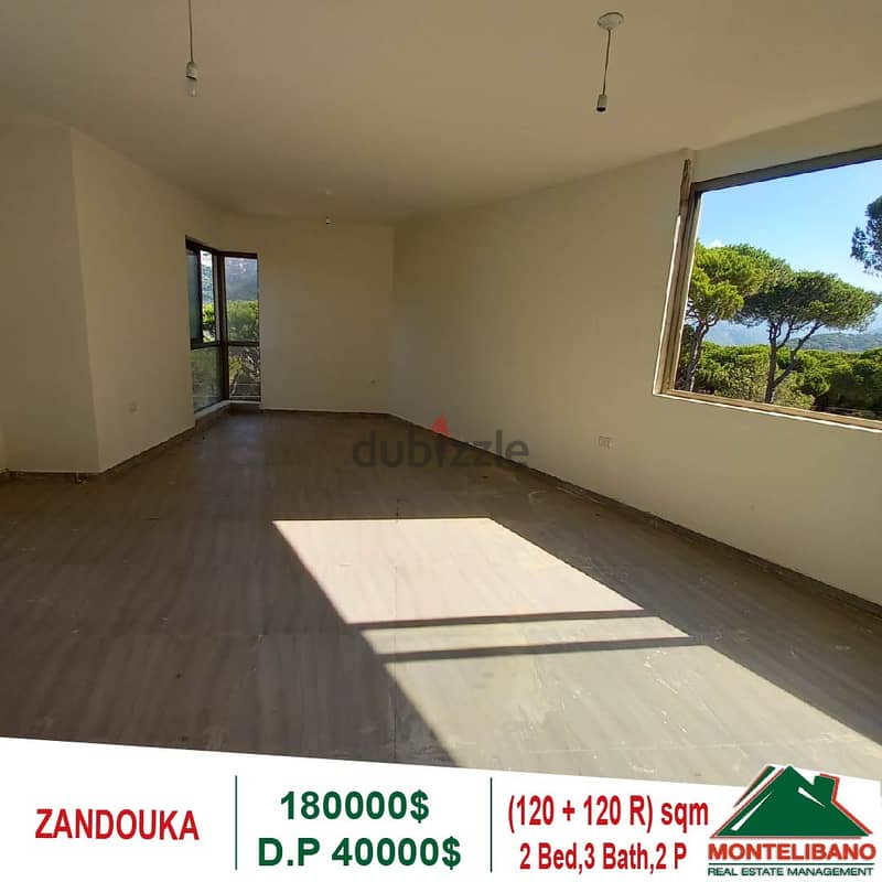 180000$!! Mountain View Duplex for sale located in Zandouka 4