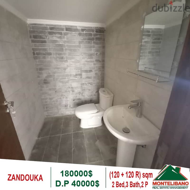 180000$!! Mountain View Duplex for sale located in Zandouka 7