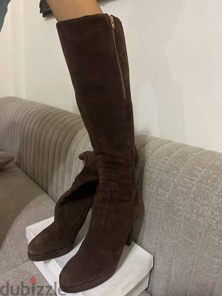 boots brown size 39 2