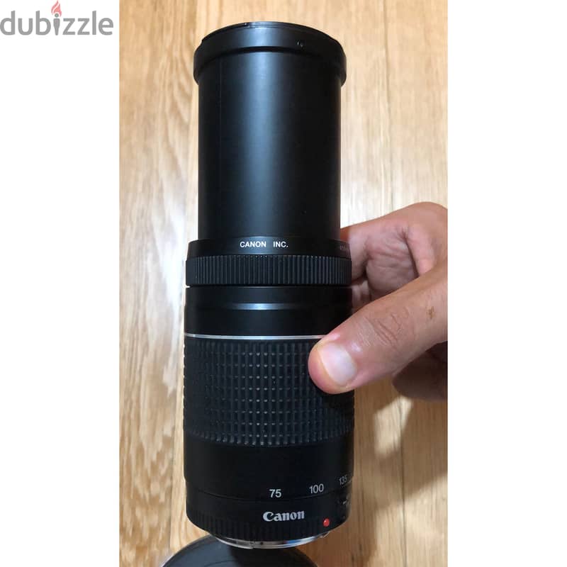 Canon EF 75-300mm Lens + Accessories 1