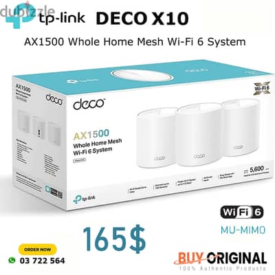 DECO HOME WiFi Mesh System 3 Packs