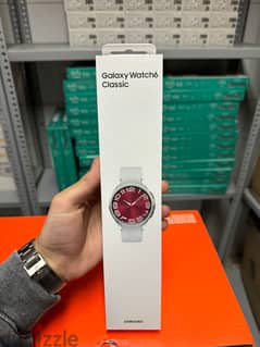 Samsung galaxy watch 6 classic 43mm r950 Silver original & best offer