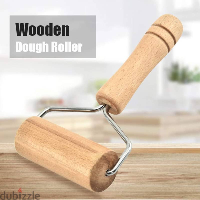 Pizza Dough Roller Wooden 2