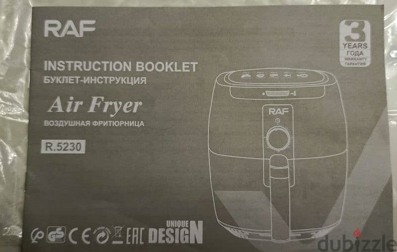 RAF air fryer 3