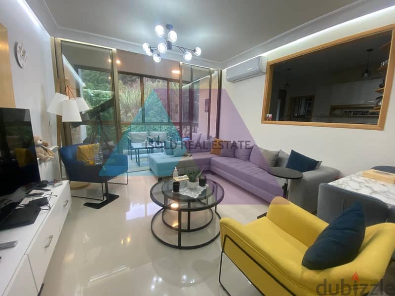 Furnished 150m2 apartment+mountain view  for sale in Jouret El Ballout 0