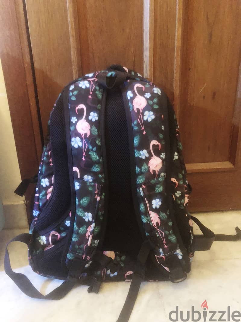 School bag and wheel travel bag 1