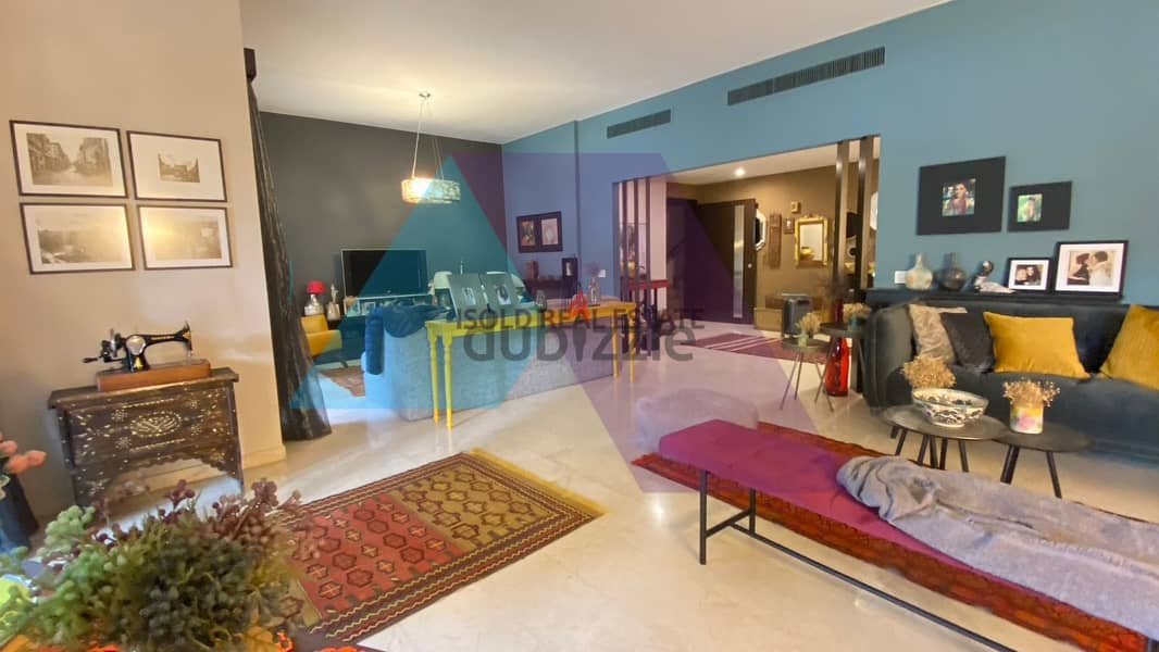 A 210 m2 apartment with a terrace&garden  for sale in Fanar 3