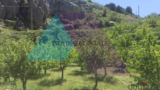 A 15,775m2 land having an open mountain view for sale in Jbeil/Ghabat