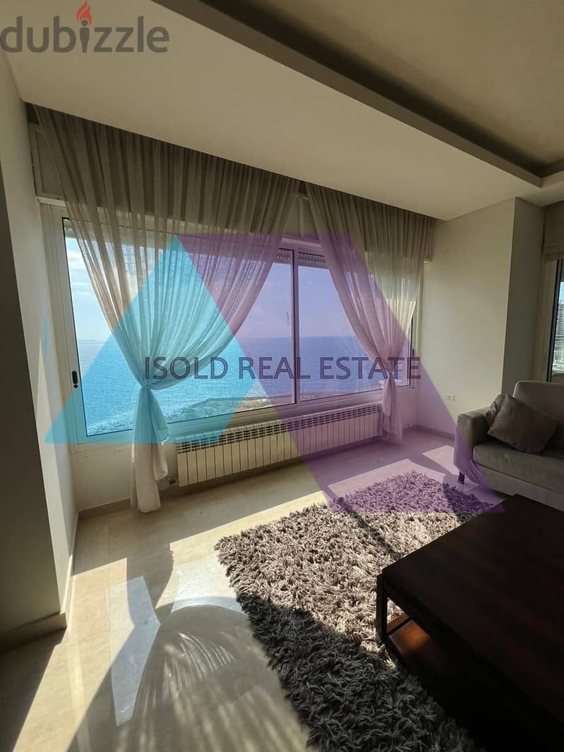 Furnished 265 m2 apartment with Panoramic sea view for rent in Tabarja 8