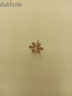 single snow flake earring 0