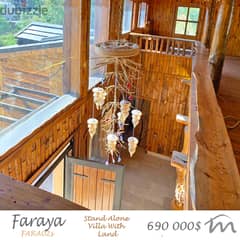 Faraya | Jaw Dropping 730m² Villa | 891m² Land | Unique Investment 0