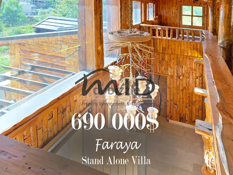 Faraya | Jaw Dropping 730m² Villa | 891m² Land | Unique Investment 1