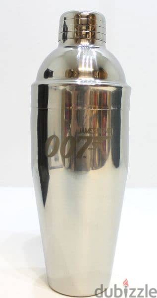 JAMES BOND 007 SILVER COCKTAIL SHAKER 2